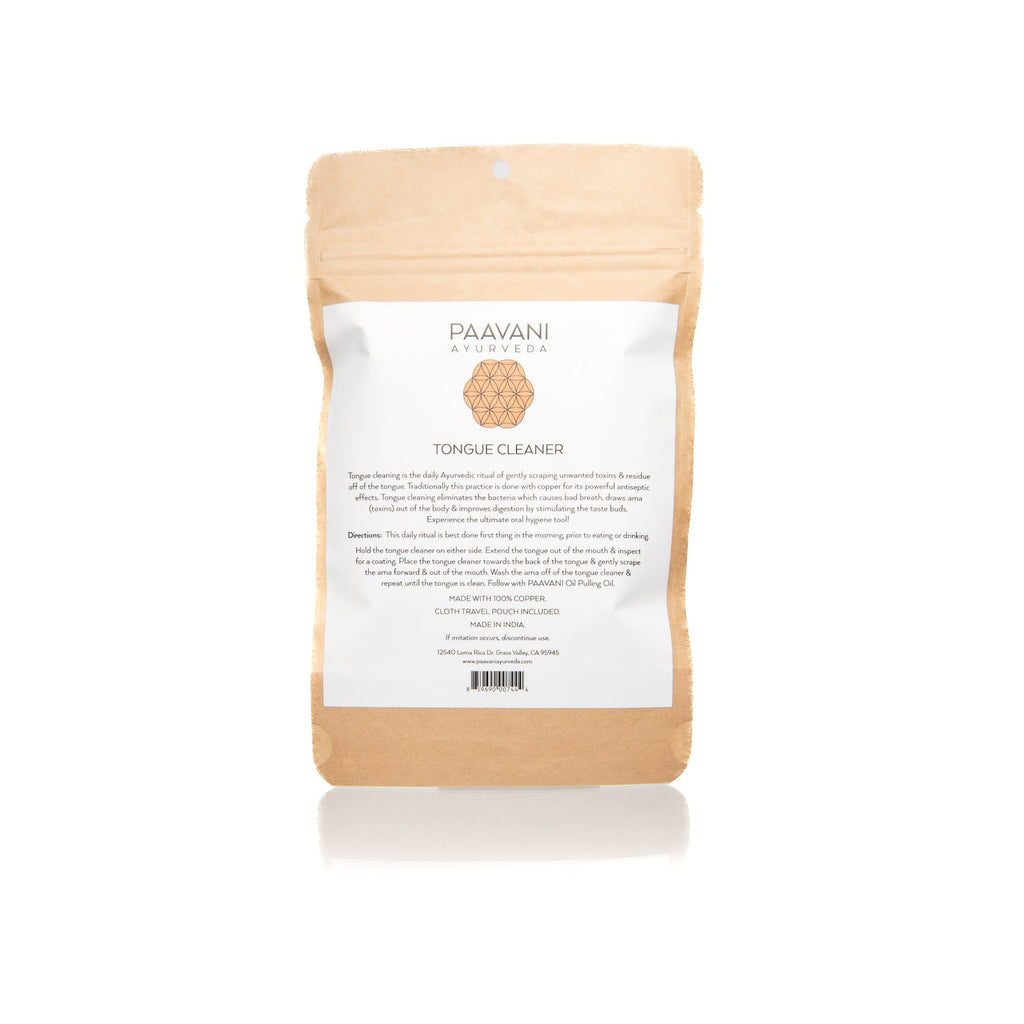 Copper Tongue Cleaner | Ayurvedic Tongue Scraping for Fresh Breath & Daily Detox