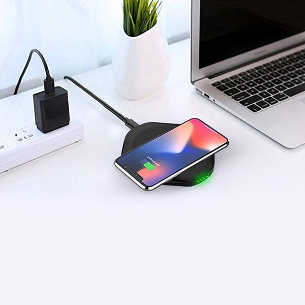 Esoulk QI Certified 10W Wireless Charging Fast Charger Pad