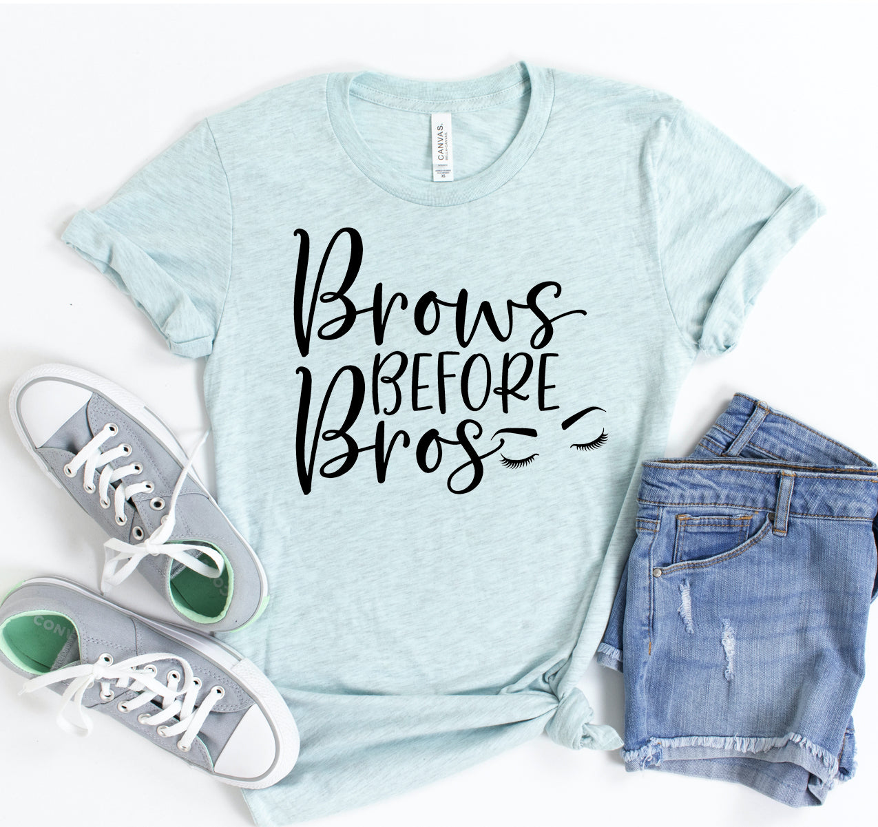 Brows Before Bros T-shirt